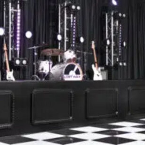 Stage Facade (Black, 3'x4'x8') Stage Facades Near Me